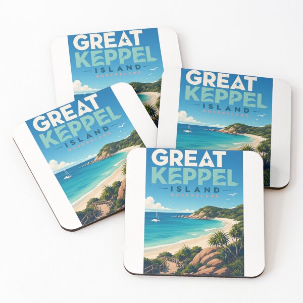 Item preview, Great Keppel Island Capricorn Coast Queensland Australia designed and sold by Places On Earth.