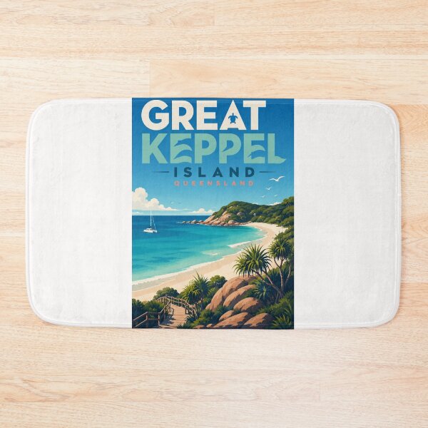 Item preview, Great Keppel Island Capricorn Coast Queensland Australia designed and sold by Places On Earth.