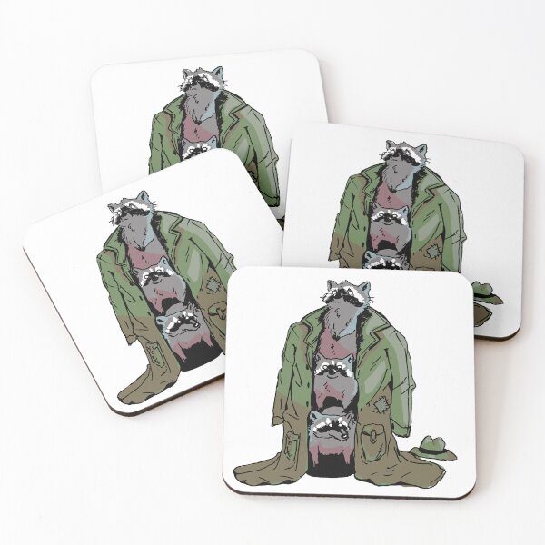 Item preview, Trench coat  forest designed and sold by dusty raccoon.