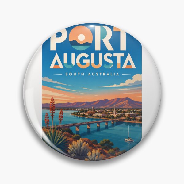 Item preview, Port Augusta Spencer Gulf South Australia Landscape designed and sold by Places On Earth.