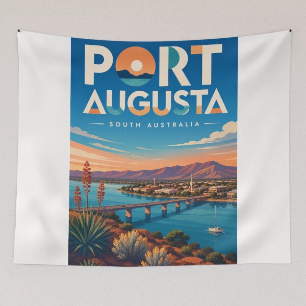 Item preview, Port Augusta Spencer Gulf South Australia Landscape designed and sold by Places On Earth.