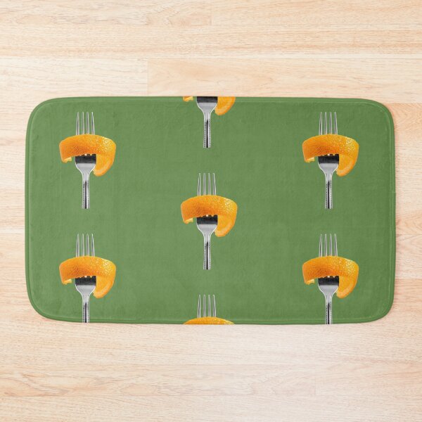 Item preview, A fork wrapped in orange peel designed and sold by Art70shop.