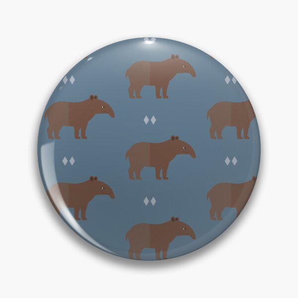 Item preview, Tapirs on blue designed and sold by reneesillus.