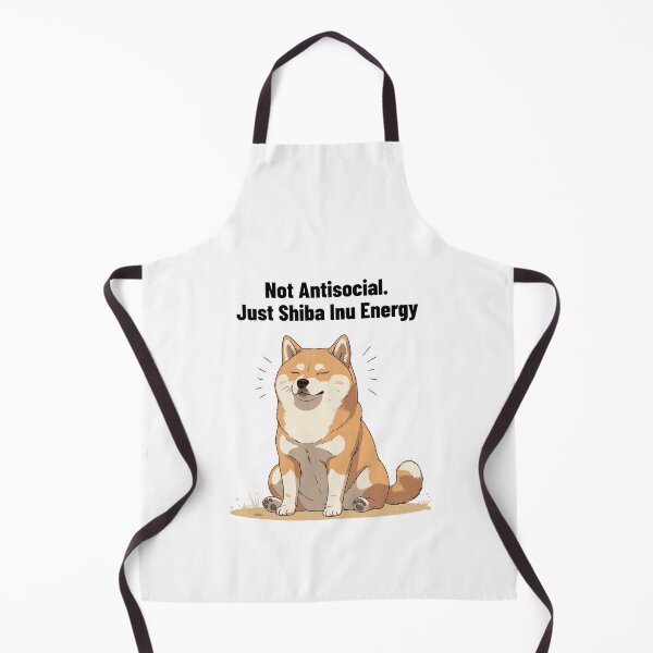 Item preview, Funny Shiba Inu - Not Antisocial Just Shiba Inu Energy - Introvert Dog Lover Gift designed and sold by Happy Hues.