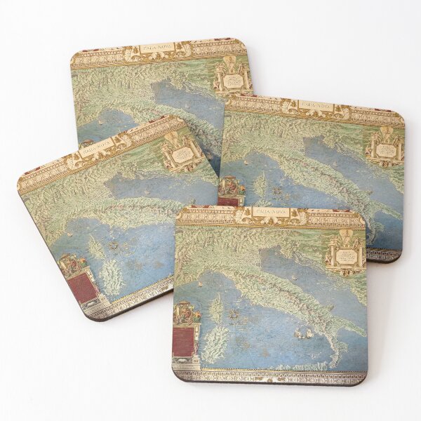 Item preview, historical map of Italy designed and sold by psychoshadow.