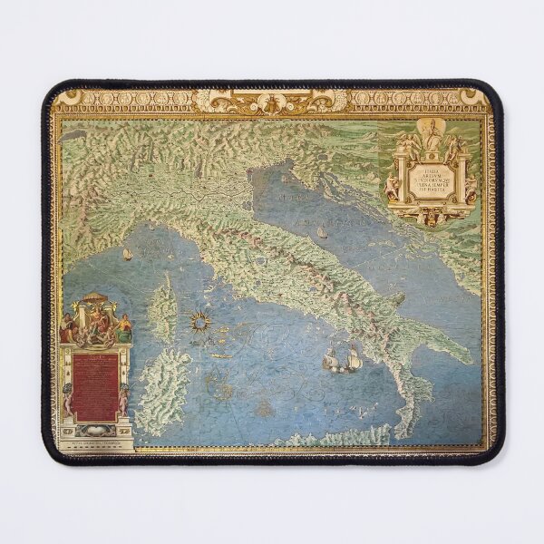 Item preview, historical map of Italy designed and sold by psychoshadow.