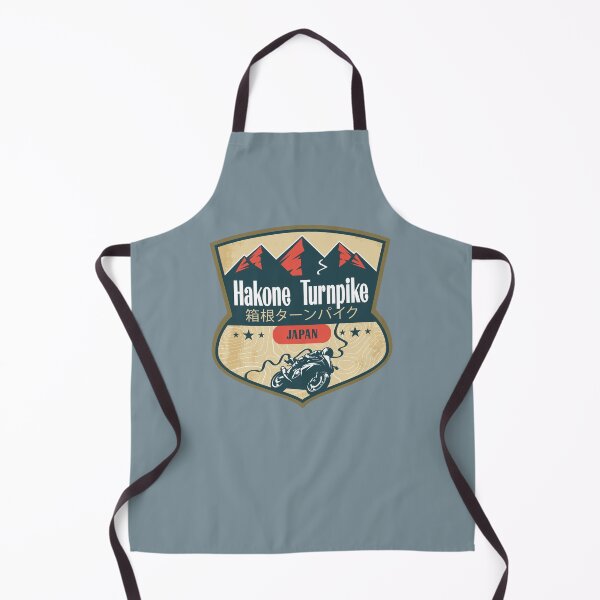 Item preview, Hakone Turnpike Fuji Japan Biker Badge designed and sold by CynthiaGraphics.