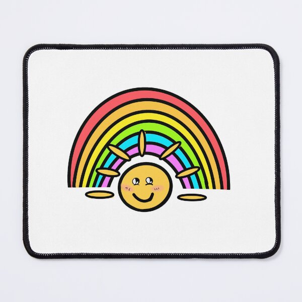 Item preview, Rainbow and sun scene designed and sold by LozzyARTs26.