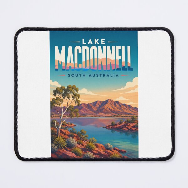 Item preview, Flinders Ranges and Lake MacDonnell South Australia Outback Landscape designed and sold by Places On Earth.