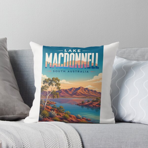 Item preview, Flinders Ranges and Lake MacDonnell South Australia Outback Landscape designed and sold by Places On Earth.