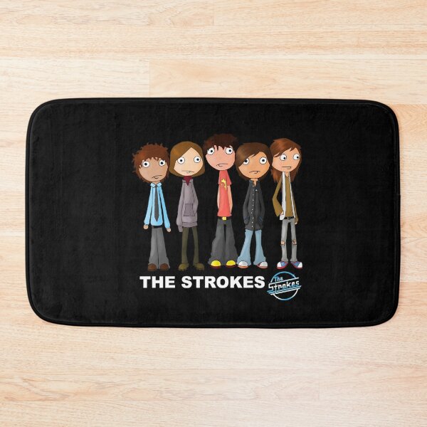 Item preview, The Strokes Indie Rock Band Cartoon Fan Art designed and sold by Moonpaw-Whimsy.