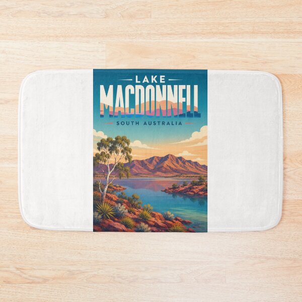 Item preview, Flinders Ranges and Lake MacDonnell South Australia Outback Landscape designed and sold by Places On Earth.
