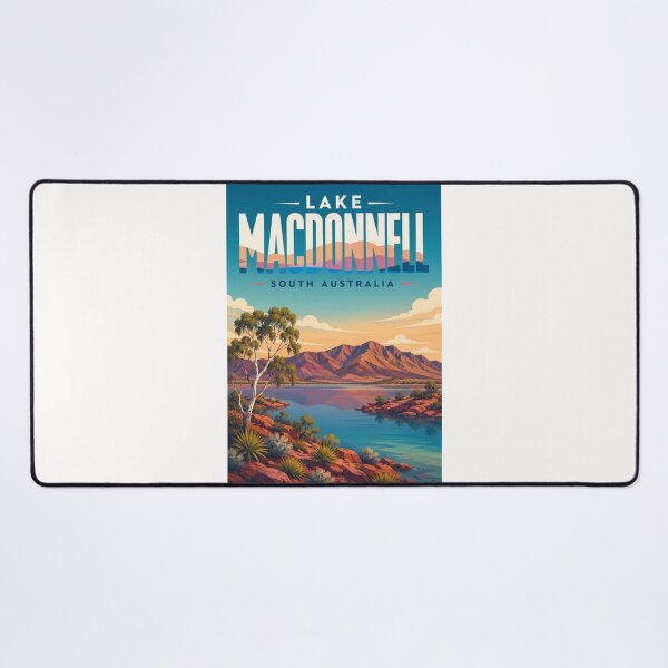 Item preview, Flinders Ranges and Lake MacDonnell South Australia Outback Landscape designed and sold by Places On Earth.