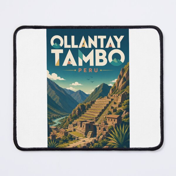 Item preview, Ollantaytambo Sacred Valley Peru Inca Ruins and Andes Mountains designed and sold by Places On Earth.
