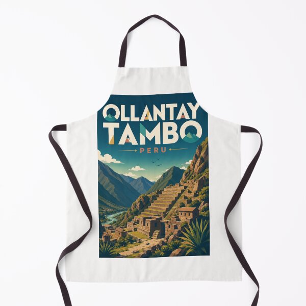 Item preview, Ollantaytambo Sacred Valley Peru Inca Ruins and Andes Mountains designed and sold by Places On Earth.