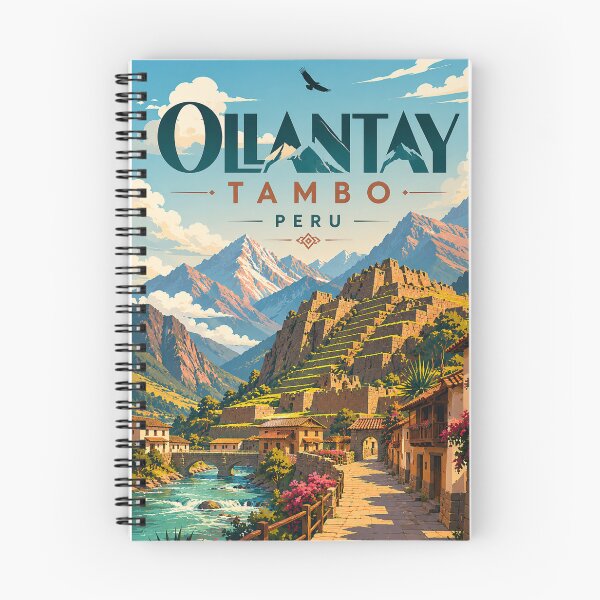 Item preview, Ollantaytambo in Sacred Valley Peru Inca Ruins with Andes Mountains designed and sold by Places On Earth.