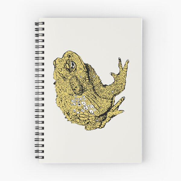 Item preview, Toad - BG (#F0EEE9) and C1 (#E0CA5F) designed and sold by The Stippler Process.