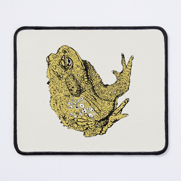 Item preview, Toad - BG (#F0EEE9) and C1 (#E0CA5F) designed and sold by The Stippler Process.