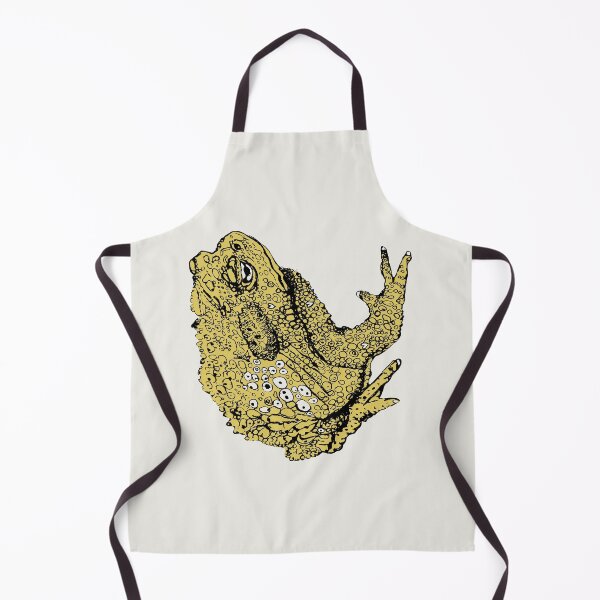 Item preview, Toad - BG (#F0EEE9) and C1 (#E0CA5F) designed and sold by The Stippler Process.