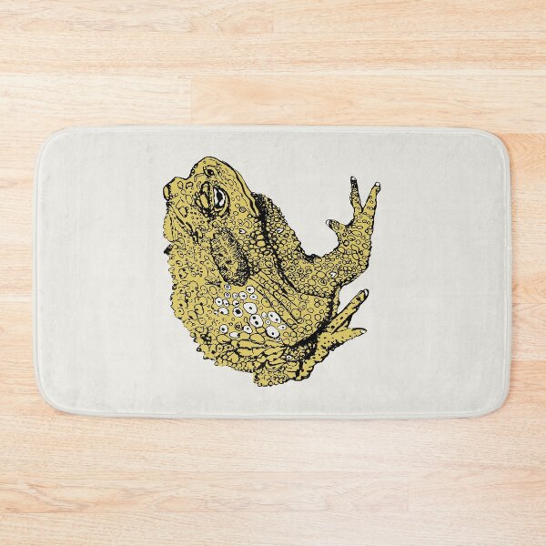 Item preview, Toad - BG (#F0EEE9) and C1 (#E0CA5F) designed and sold by The Stippler Process.