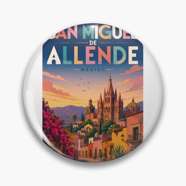 Item preview, San Miguel de Allende Guanajuato Mexico Colonial Skyline designed and sold by Places On Earth.