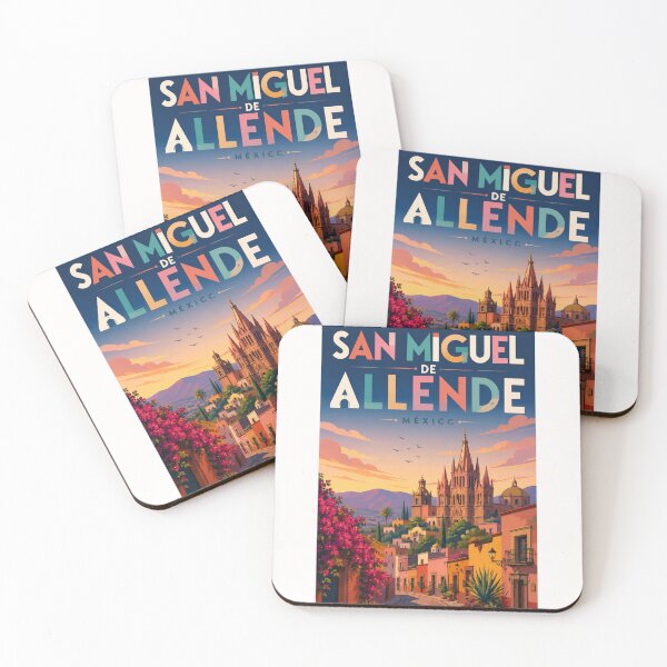 Item preview, San Miguel de Allende Guanajuato Mexico Colonial Skyline designed and sold by Places On Earth.