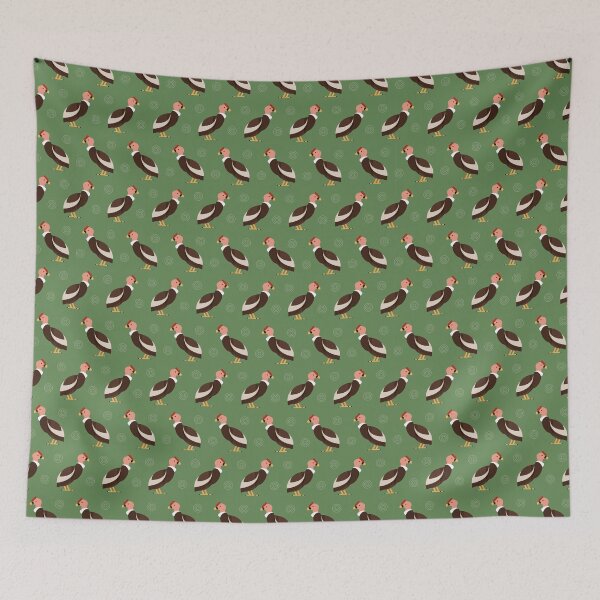 Item preview, Andean condors on green designed and sold by reneesillus.