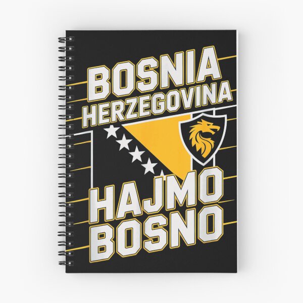 Item preview, Bosnia And Herzegovina National Football Team Hajmo Bosno Pride Lion Design designed and sold by LanoraDamie.