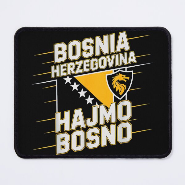 Item preview, Bosnia And Herzegovina National Football Team Hajmo Bosno Pride Lion Design designed and sold by LanoraDamie.