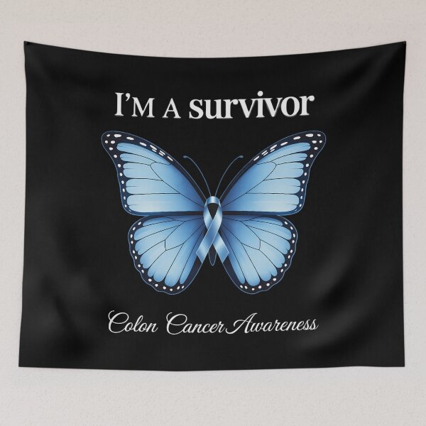 Item preview, I'm A Survivor Colon Cancer Awareness designed and sold by SapfireStuArt.
