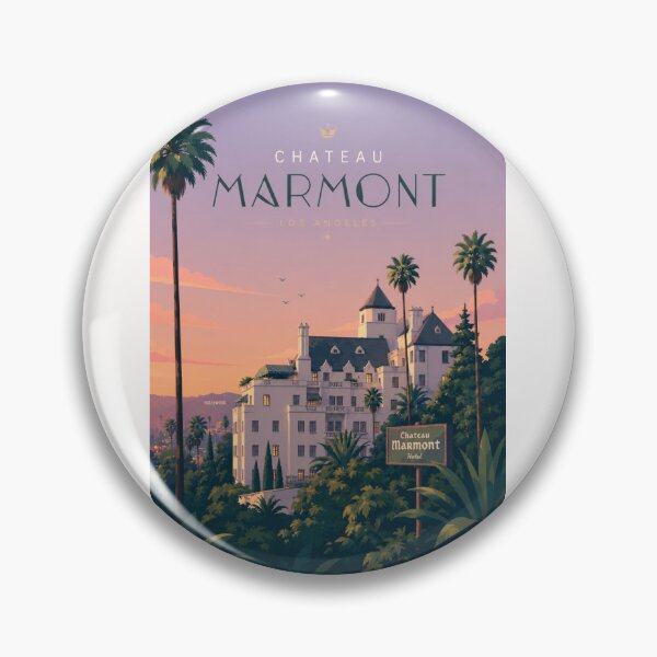 Item preview, Chateau Marmont Sunset on Sunset Boulevard Los Angeles California designed and sold by Places On Earth.