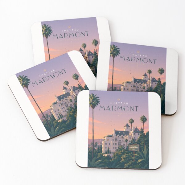 Item preview, Chateau Marmont Sunset on Sunset Boulevard Los Angeles California designed and sold by Places On Earth.