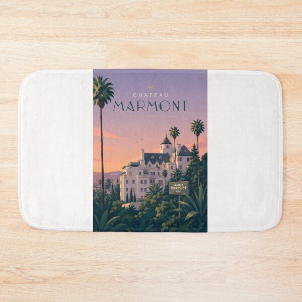 Item preview, Chateau Marmont Sunset on Sunset Boulevard Los Angeles California designed and sold by Places On Earth.