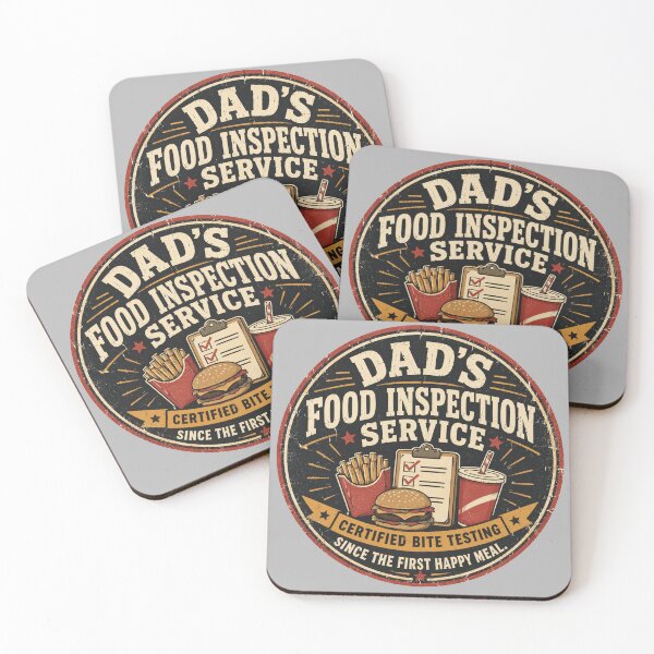 Item preview, Dad’s Food Inspection Service Funny Dad designed and sold by POD DYNASTY.