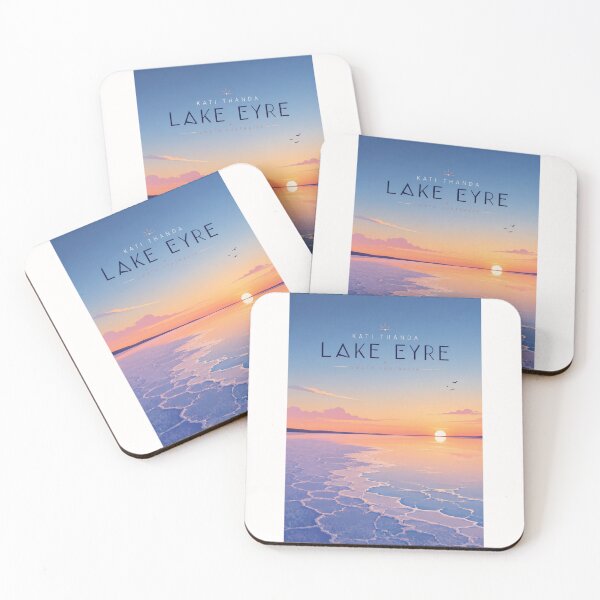 Item preview, Kati Thanda Lake Eyre South Australia Salt Lake Horizon designed and sold by Places On Earth.
