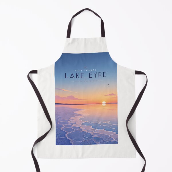 Item preview, Kati Thanda Lake Eyre South Australia Salt Lake Horizon designed and sold by Places On Earth.