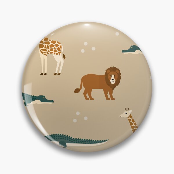 Item preview, Safari adventures on brown designed and sold by reneesillus.