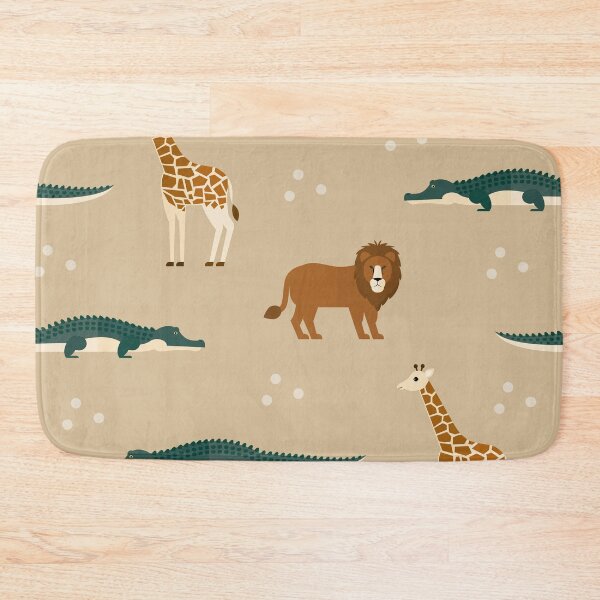 Item preview, Safari adventures on brown designed and sold by reneesillus.