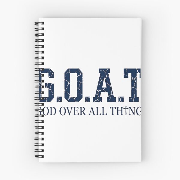Item preview, GOAT God Over All Things Christian Faith Vintage Distressed designed and sold by haitrieuic96.