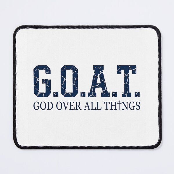 Item preview, GOAT God Over All Things Christian Faith Vintage Distressed designed and sold by haitrieuic96.