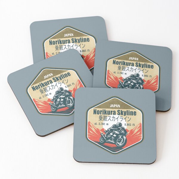 Item preview, Norikura Skyline Alps Japan Biker Badge designed and sold by CynthiaGraphics.
