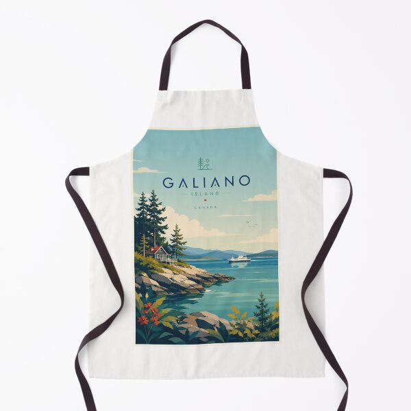 Item preview, Galiano Island Gulf Islands British Columbia Canada Coastline designed and sold by Places On Earth.