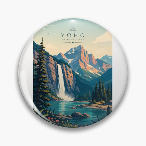Item preview, Yoho National Park Takakkaw Falls Canadian Rockies Landscape designed and sold by Places On Earth.