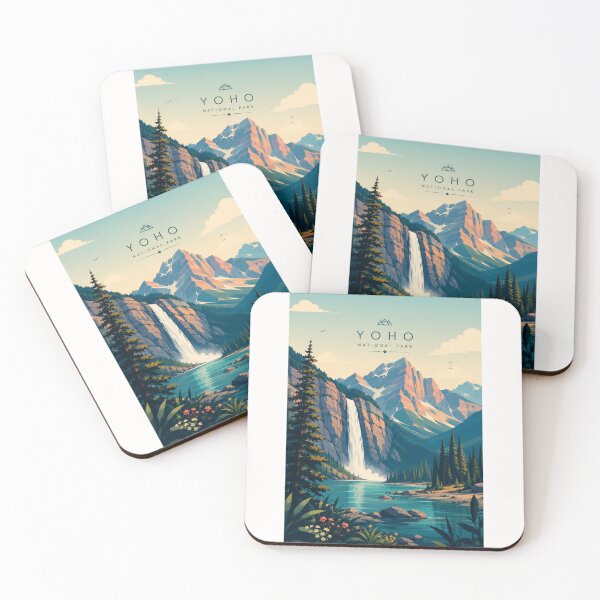 Item preview, Yoho National Park Takakkaw Falls Canadian Rockies Landscape designed and sold by Places On Earth.