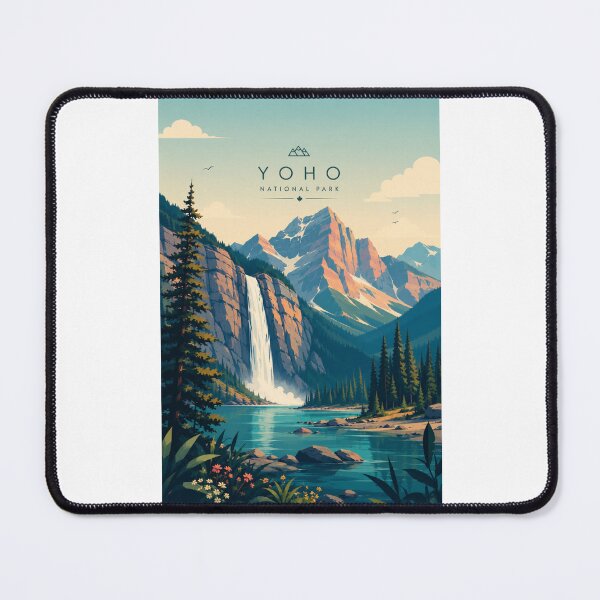 Item preview, Yoho National Park Takakkaw Falls Canadian Rockies Landscape designed and sold by Places On Earth.