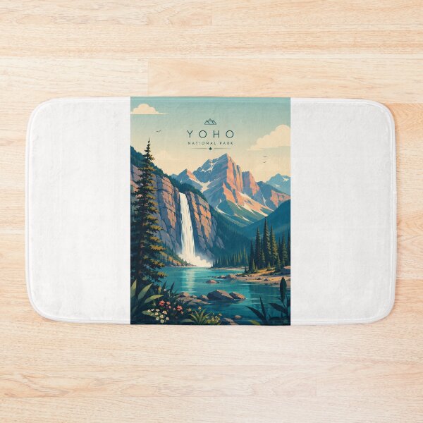 Item preview, Yoho National Park Takakkaw Falls Canadian Rockies Landscape designed and sold by Places On Earth.