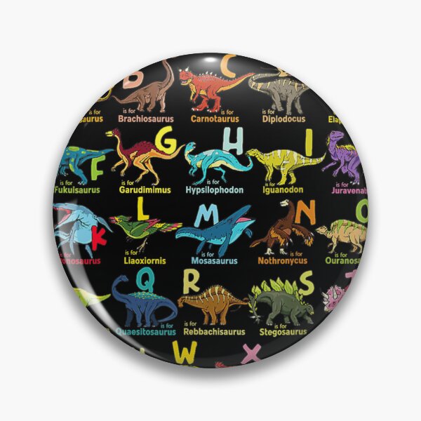 Item preview, Cute Educational Dinosaur Alphabet From A To Z Graphic For Kids designed and sold by LanoraDamie.
