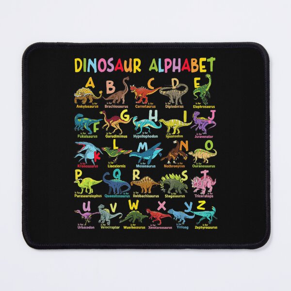 Item preview, Cute Educational Dinosaur Alphabet From A To Z Graphic For Kids designed and sold by LanoraDamie.