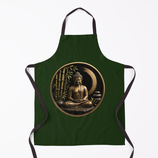 Item preview, Golden Buddha – Zen Harmony Circle designed and sold by AstraDrip Studio.