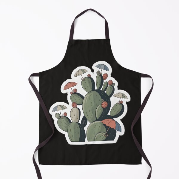 Item preview, Umbrella Bloom Cactus Minimal Sticker Design designed and sold by Naviora.